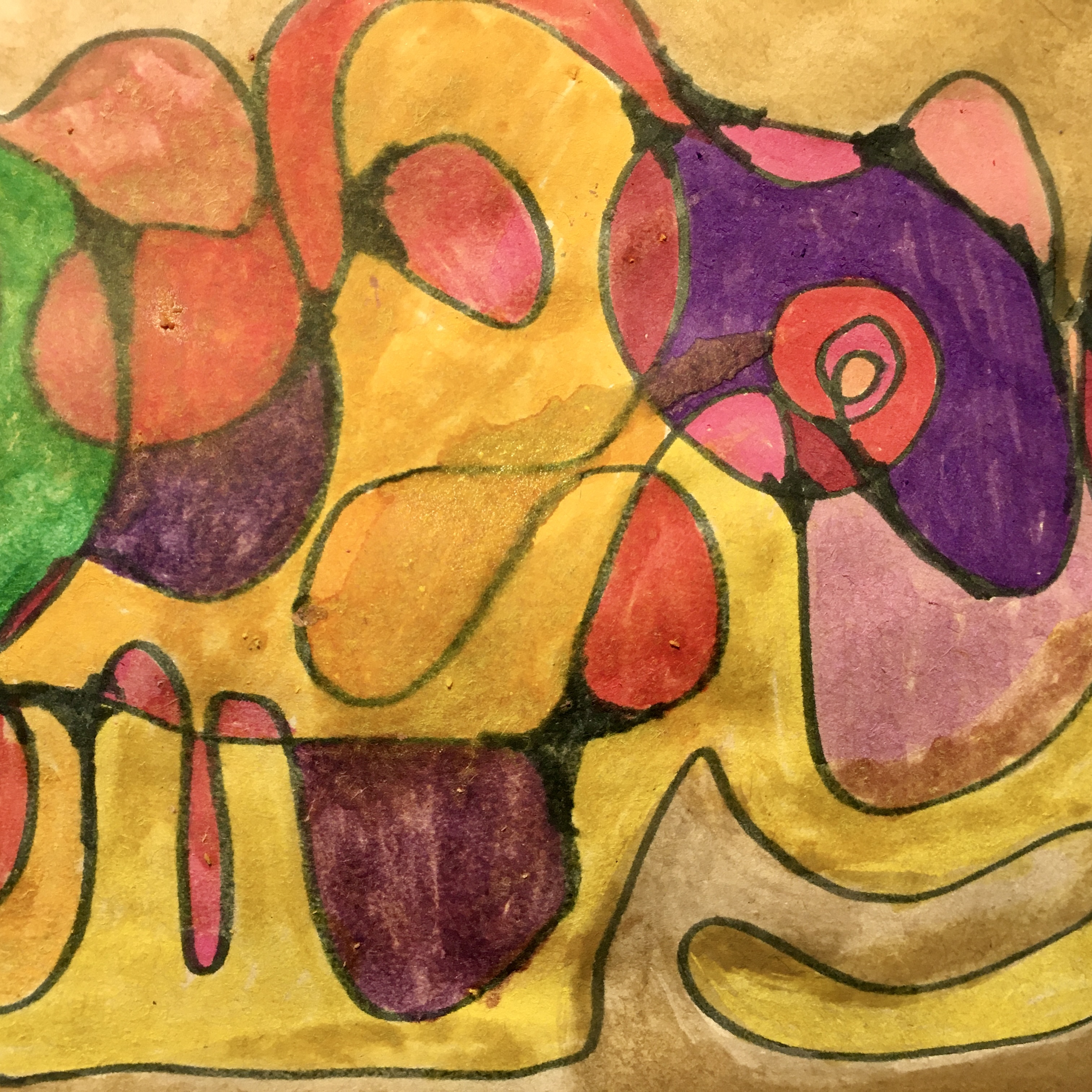 MAKING MY PEACE … with neurography – letting go with lines